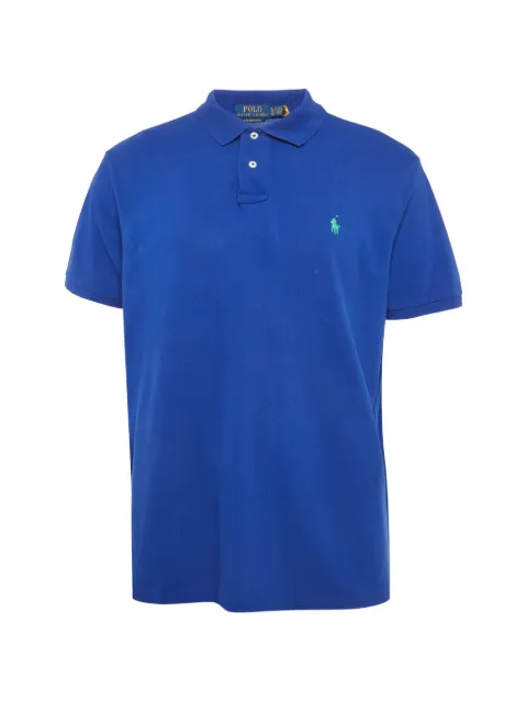 Polo Ralph Lauren Vintage logo-embroidered polo shirt Blue 1305728