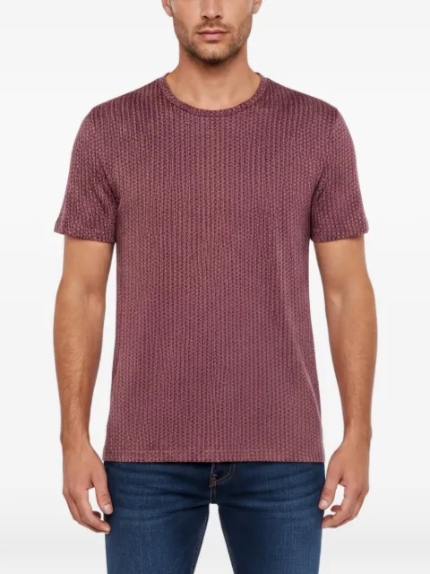 Giorgio Armani Pre-Owned crew-neck knit T-shirt Red 1344355
