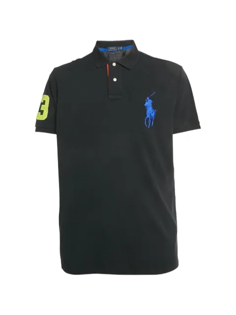 Polo Ralph Lauren Vintage logo-embroidered polo shirt Black 1327548