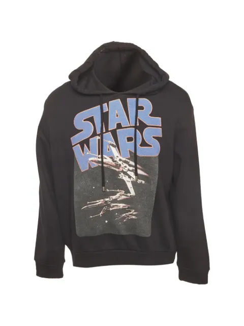 Etro Pre-Owned x Star Wars graphic-print hoodie Black 1338345