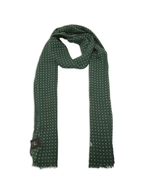 Dunhill dotted scarf Green 1277405