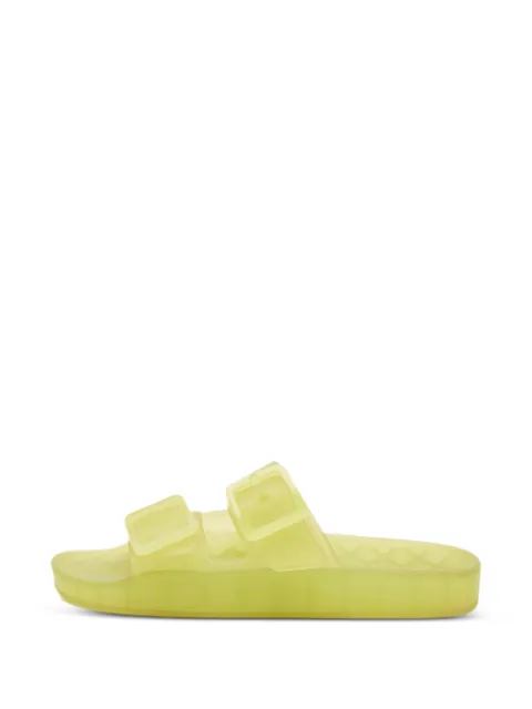 Balenciaga Pre-Owned Mallorca buckle flat sandals Green 1331808