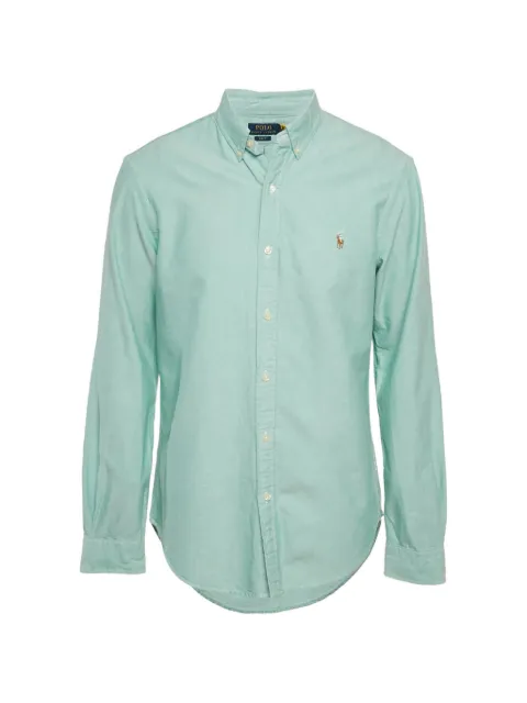 Polo Ralph Lauren Vintage long-sleeve slim-fit shirt Green 1260589
