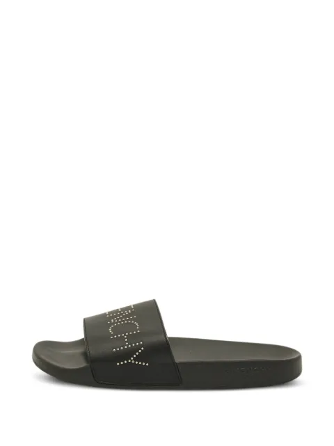 Givenchy Pre-Owned stud-embellishment leather sandals Black 1297492