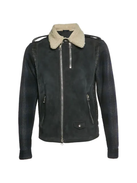 Lanvin Pre-Owned leather jacket Black 1325282