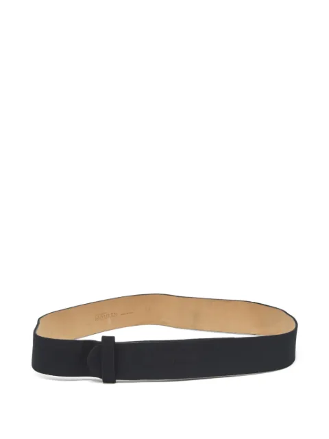Alexander McQueen Pre-Owned leather belt Black 1318445