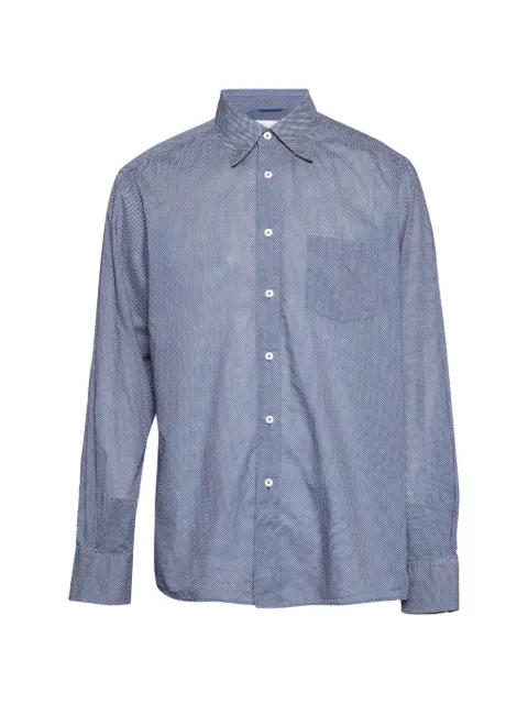 Ermenegildo Zegna Vintage polka-dot shirt Blue 1292973