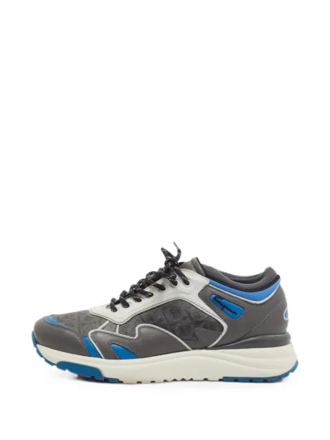 Ferragamo Pre-Owned Gancini Rainbow sneakers Grey 1349151