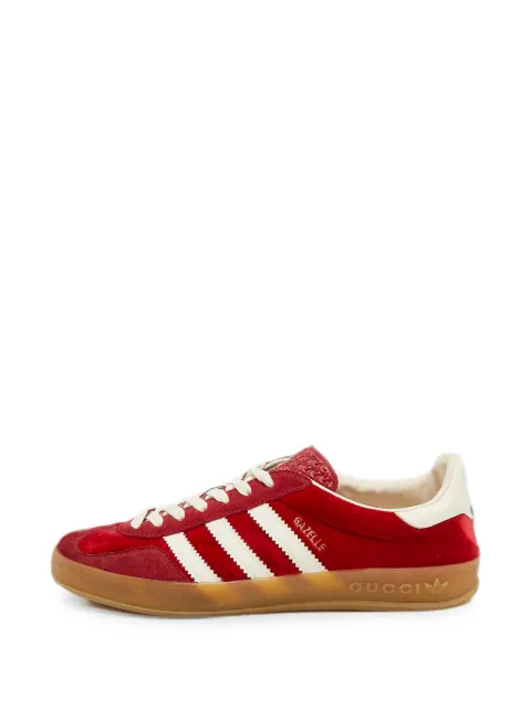 Gucci Pre-Owned x Adidas Gazelle low-top sneakers Red 1362572
