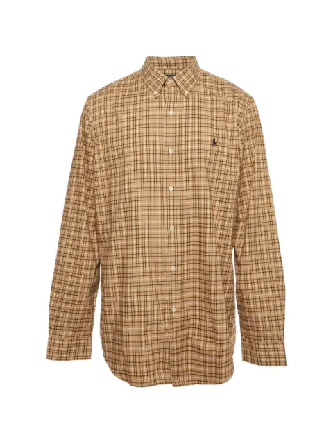 Polo Ralph Lauren Vintage plaid button-down shirt Neutrals 1327572