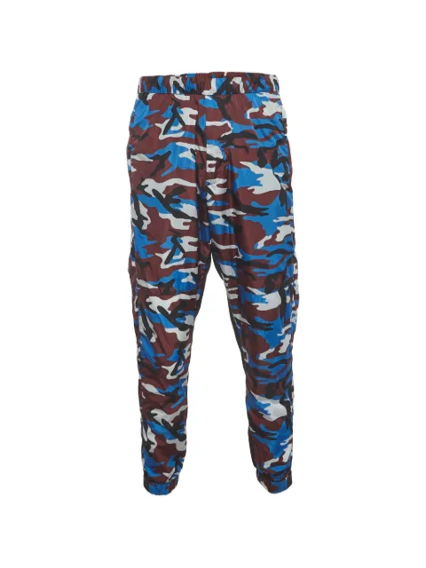 Prada Pre-Owned camouflage-print track trousers Brown 1334371