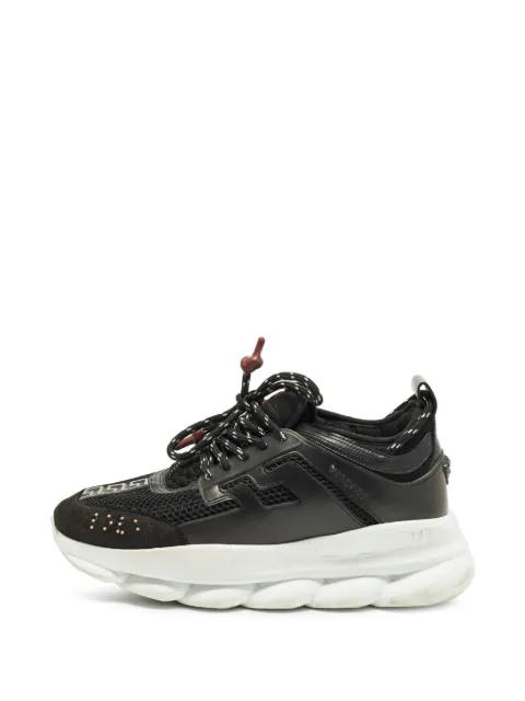 Versace Pre-Owned Chain Reaction sneakers Black 1331325