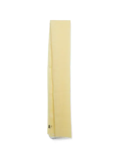 Loro Piana Pre-Owned frayed-edges scarf Yellow 1262877