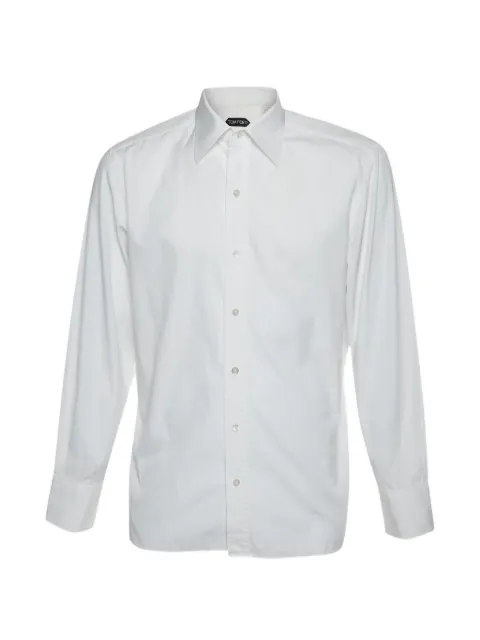Tom Ford Vintage button-down cotton shirt White 1331730