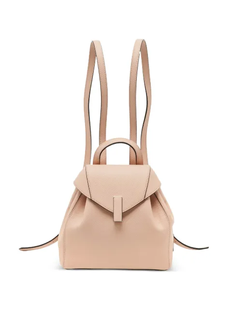 Valextra Vintage mini Iside leather backpack Pink 1308598