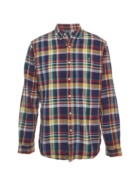 Polo Ralph Lauren Vintage plaid button-down shirt Blue 1332552