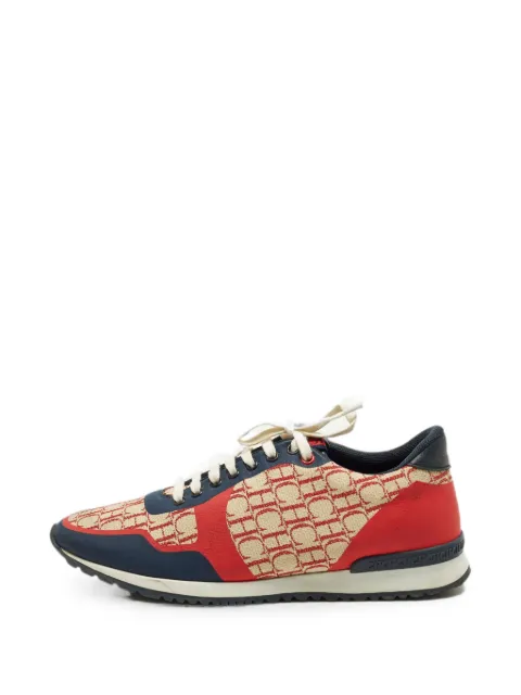 Carolina Herrera Vintage lace-up sneakers Red 1303675