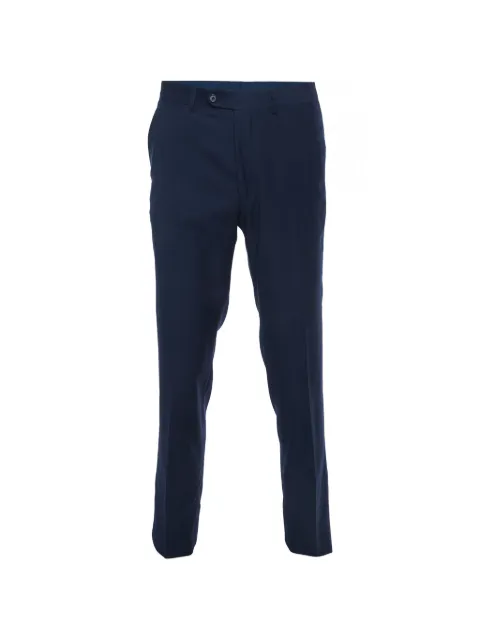 Carolina Herrera Vintage gabardine regular-fit trousers Blue 1299789