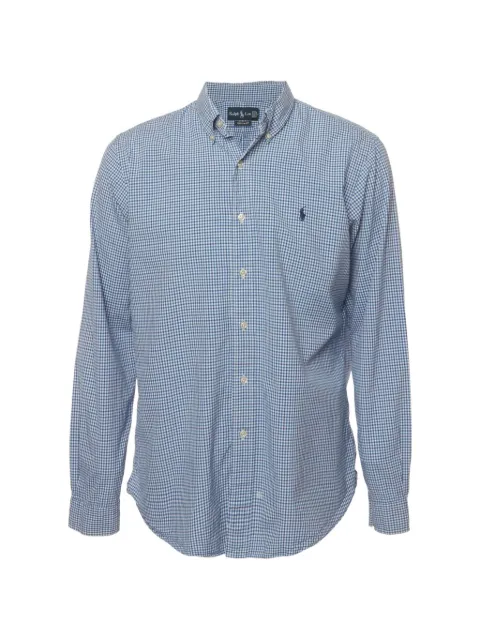 Ralph Lauren Vintage plaid button-down shirt Blue 1333793