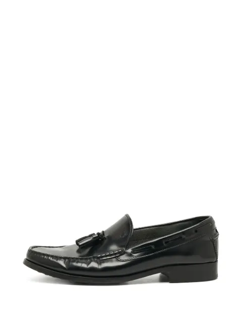 Tod's Vintage tassel fringe loafers Black 1310503