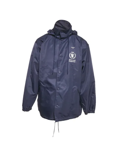 Balenciaga Pre-Owned WFP oversized jacket Blue 1272015