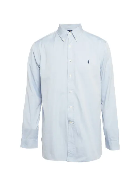 Ralph Lauren Vintage button-down long-sleeved shirt Blue 1302466