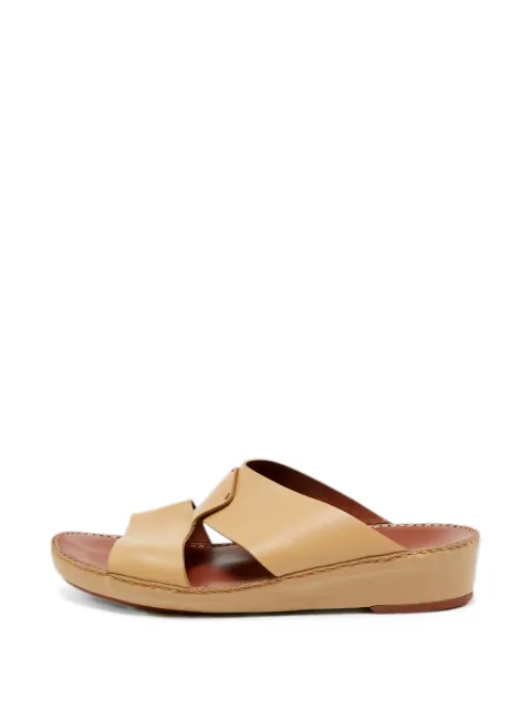 Loro Piana Pre-Owned New Buckle open-toe sandals Neutrals 1291764