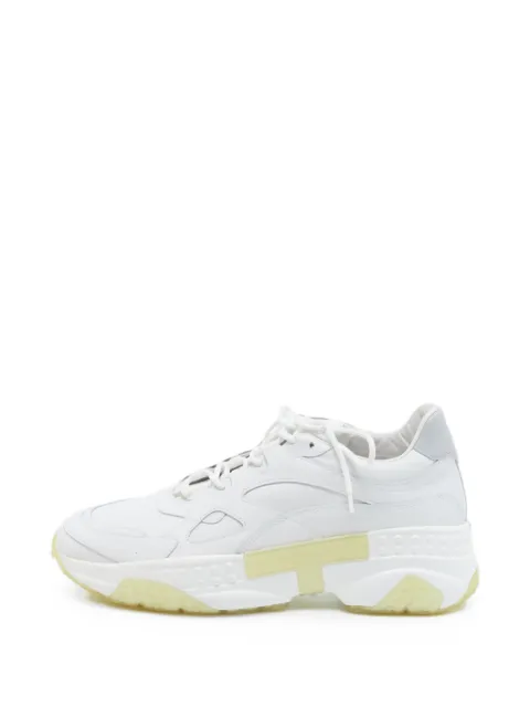 Tod's Vintage lace-up leather sneakers White 1344406