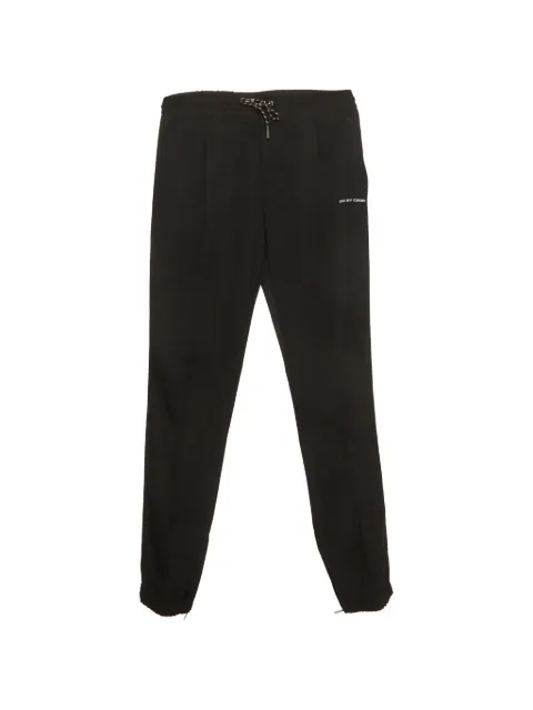 Christian Dior Pre-Owned embroidered track pants Black 1330510