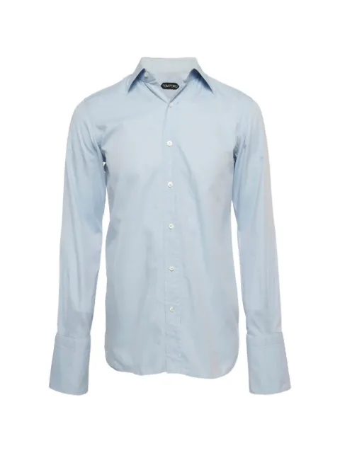 Tom Ford Vintage button-front shirt Blue 1255083