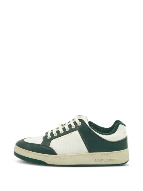 Saint Laurent Pre-Owned SL/61 lace-up sneakers White 1342046
