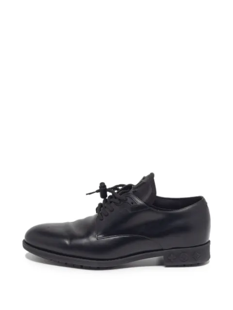 Louis Vuitton Pre-Owned LV Harness Derby shoes Black 1308568
