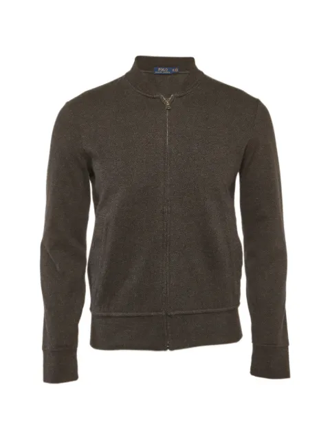 Polo Ralph Lauren Vintage herringbone zip-up sweater Grey 1280711
