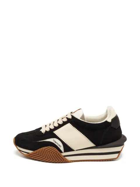 Tom Ford Vintage James leather low-top sneakers Black 1363283
