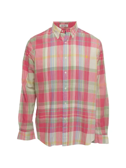 Polo Ralph Lauren Vintage plaid button-down shirt Pink 1330998
