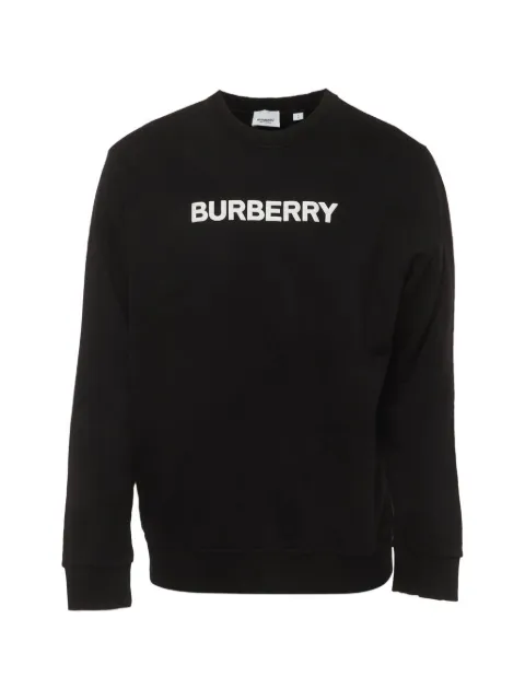 Burberry Pre-Owned logo-print sweatshirt Black 1344036