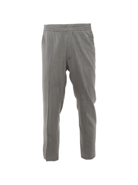 Zegna wool trousers Grey 1316423