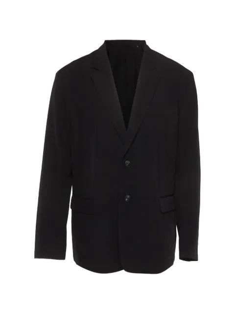 Emporio Armani Pre-Owned single-breasted buttoned blazer Black 1349109