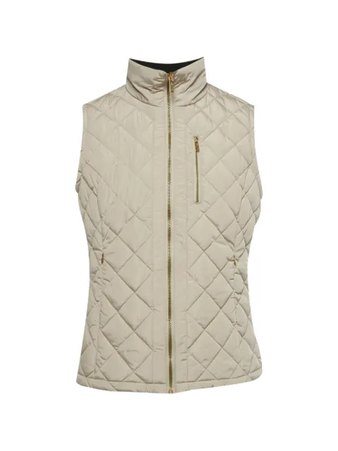 Calvin Klein Vintage quilted zip-up gilet Neutrals 1274559