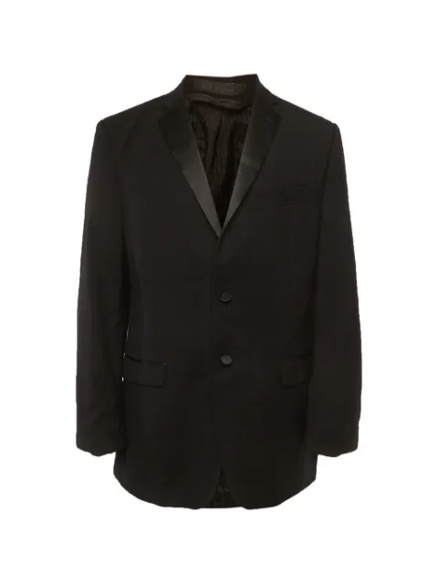 Calvin Klein long-sleeve buttoned blazer Black 1279463
