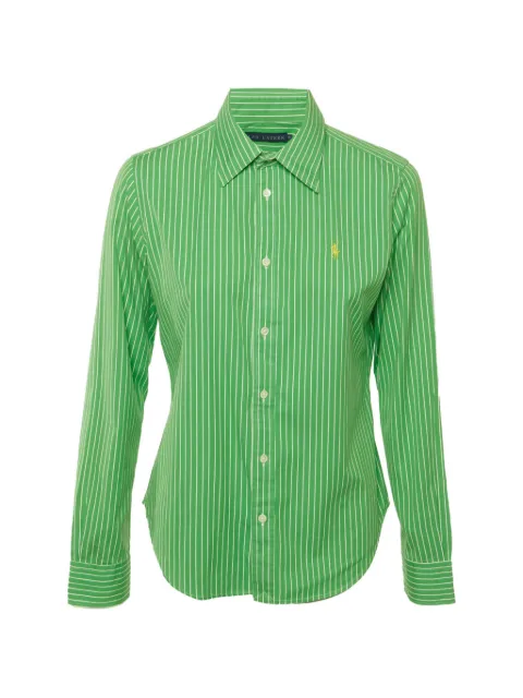 Ralph Lauren Vintage striped cotton shirt Green 1338057