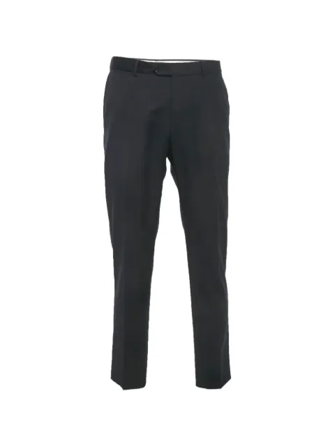 Ermenegildo Zegna Vintage Gritti twill trousers Blue 1276432