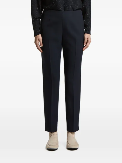 Peserico pressed-crease trousers Blue AH4863H01934