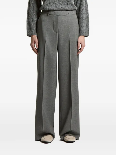 Peserico pressed-crease trousers Grey A0456702008