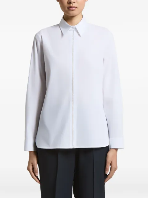 Peserico point-collar long-sleeved shirt White A0674208928