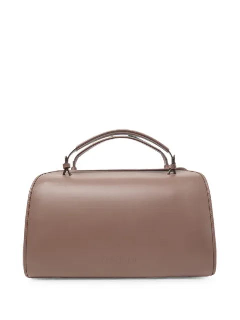 Peserico logo-debossed calf leather tote bag Neutrals A38397C0CC883