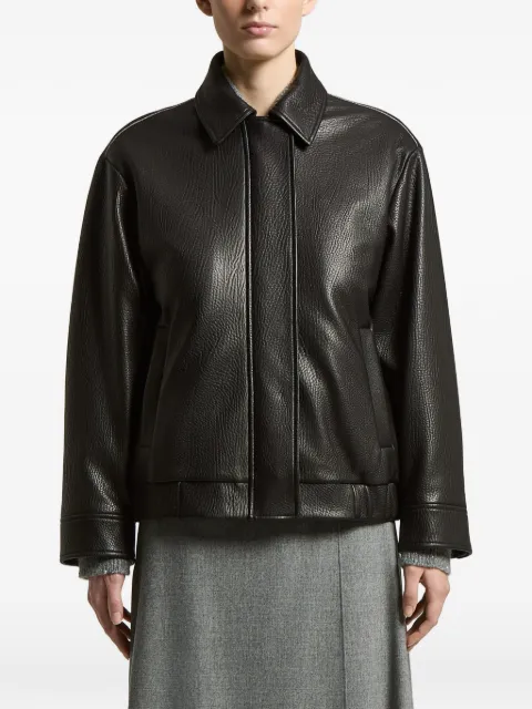Peserico leather jacket Brown A21072C03CC584
