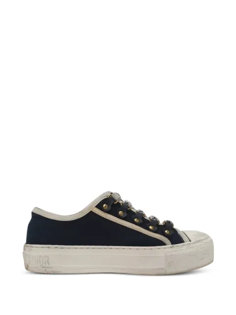 Christian Dior Pre-Owned Walk 'n' Dior sneakers Blue RFCPUGBSH749462W