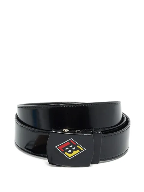 Burberry Pre-Owned covered clip buckle belt Black 1315079