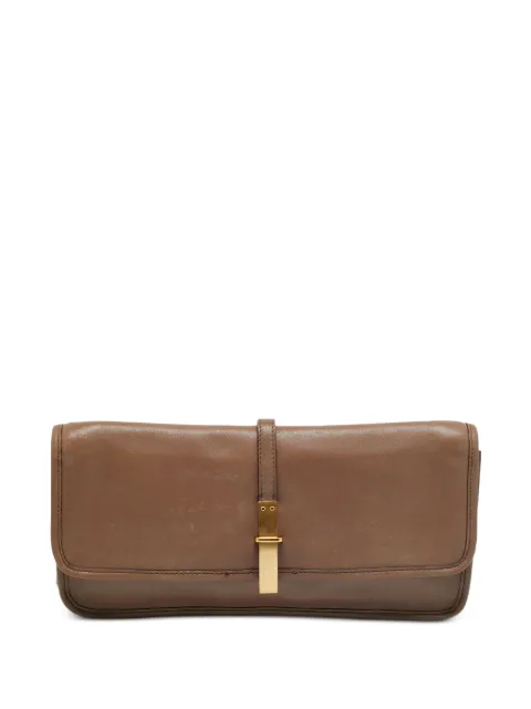 Marc By Marc Jacobs flap leather clutch bag Brown 1343971